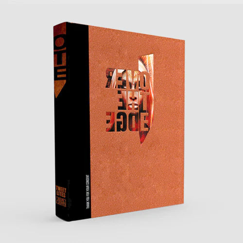 Over the Edge: Deluxe Third Edition RPG book with bold title text and a knife graphic on the cover.