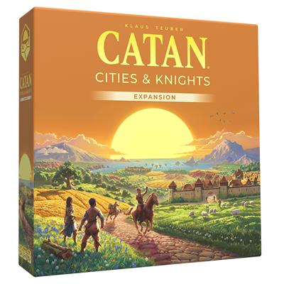 CATAN – Cities & Knights Expansion board game.