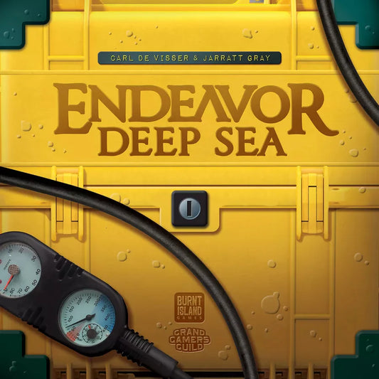 Endeavor: Deep Sea yellow underwater equipment with gauges and hoses for marine life exploration.