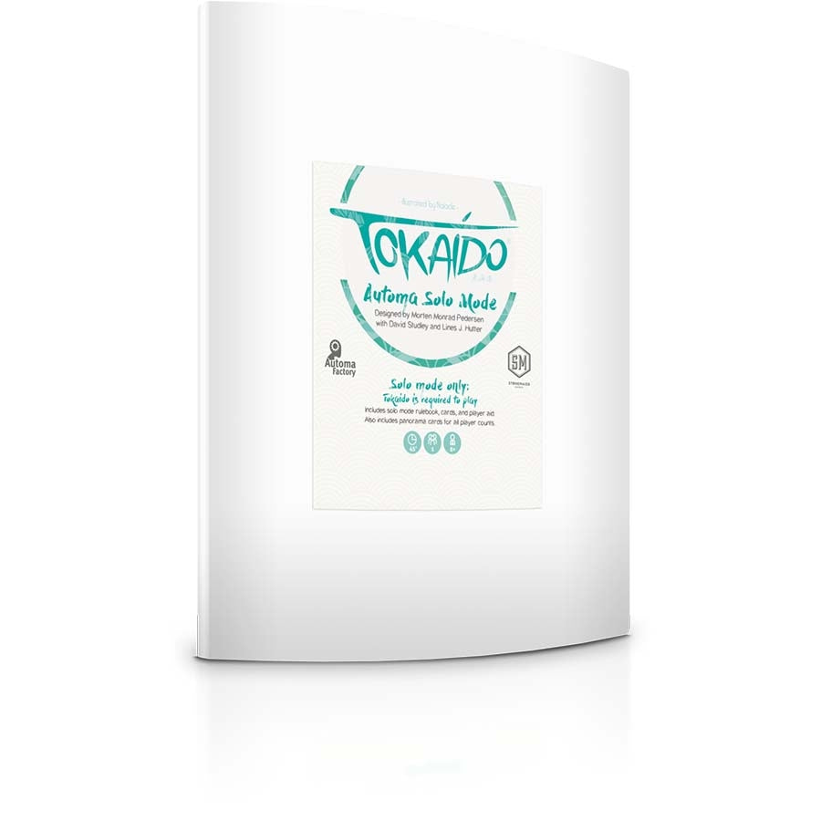 Tokaido: Automa Solo Mode Pack with solo play option and additional panorama cards by Automa Factory.