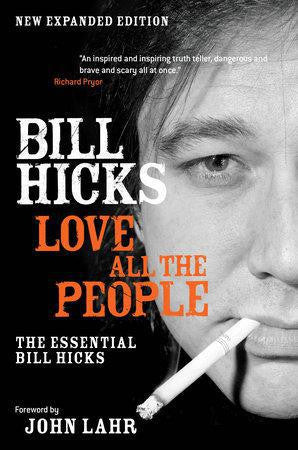 Love All the People book cover showing the authors face with a cigarette in his mouth.