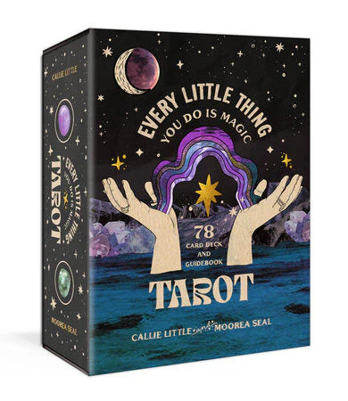 Every Little Thing You Do Is Magic Tarot deck box and mindfulness guidebook.