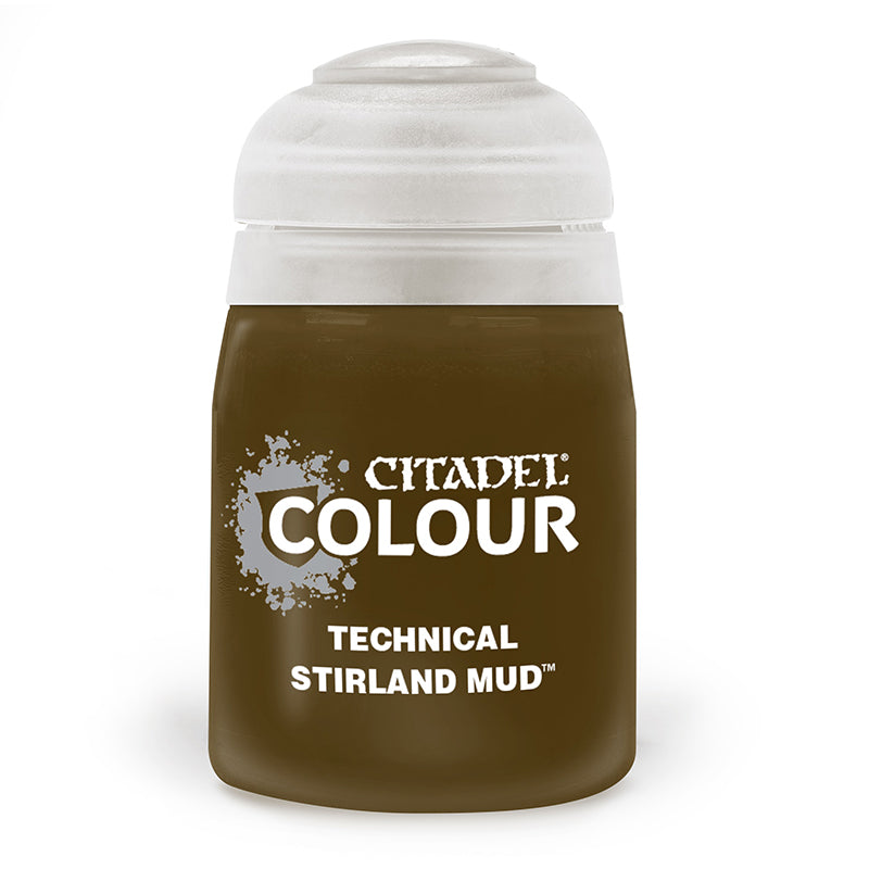 Stirland Mud Citadel Colour Technical Paint 24ML container.