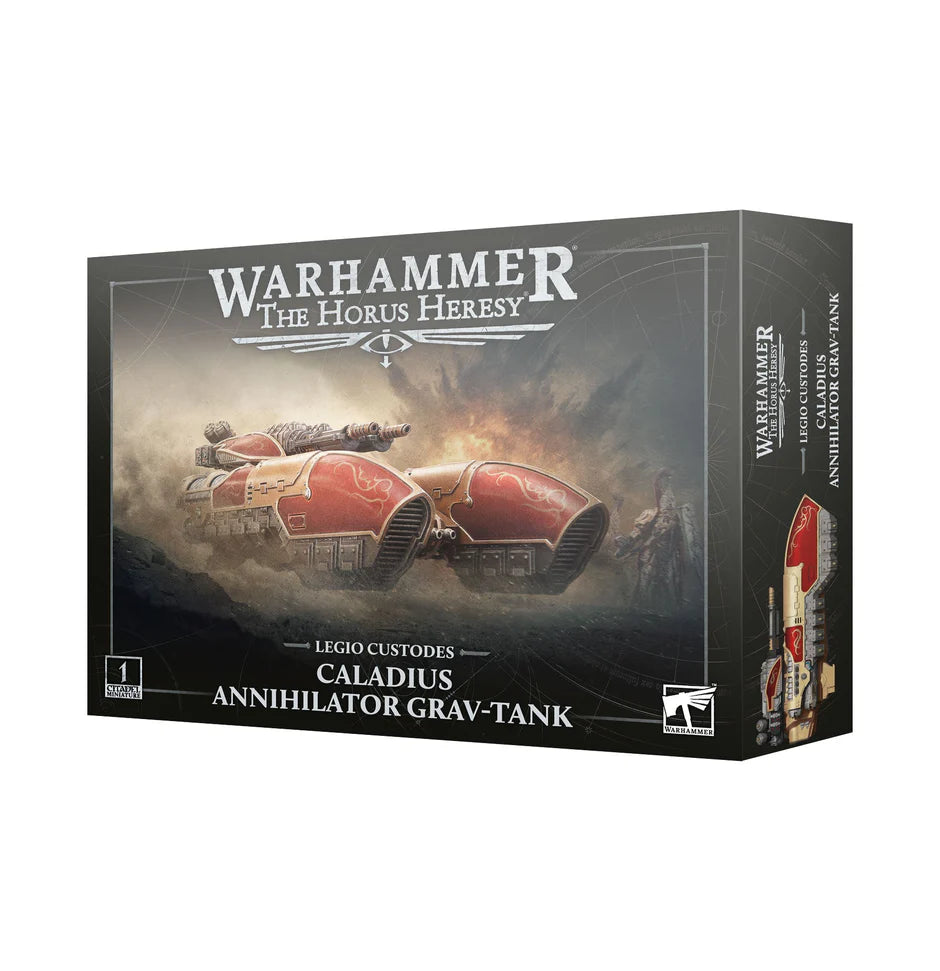 Horus Heresy Legio Custodes Caladius Grav-Tank Annihilator box set.