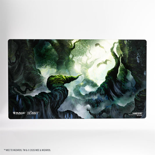 Magic: The Gathering The Hobbit Shiny Playmat - Land 1 variant.