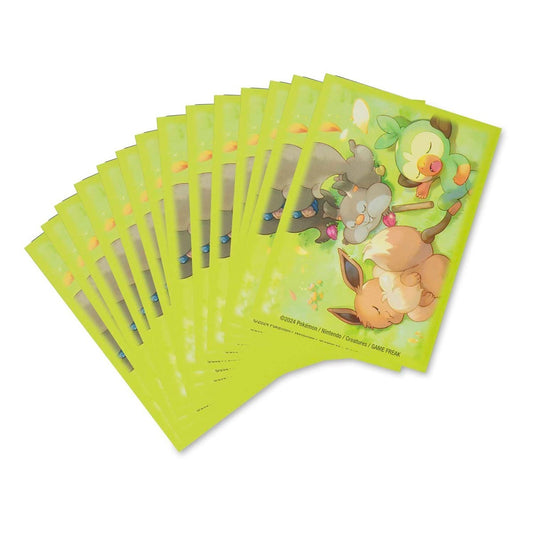 Pokémon TCG Berry Sleepy Card Sleeves, pack of 65 sleeves for Pokémon card protection.