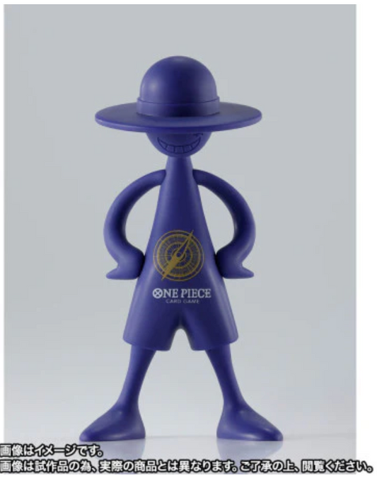 TAMASHII NATIONS ONE PIECE TCG Luffy Game Fest 2025 exclusive figure standing upright with straw hat.