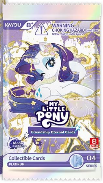 My Little Pony TCG: Friendship Eternal, Moon Edition Series 4 Booster Pack.