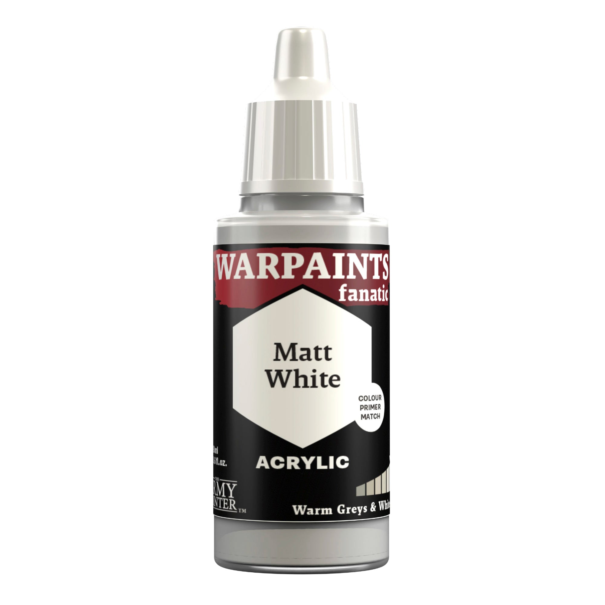 Warpaints Fanatic: Matt White 18ml
