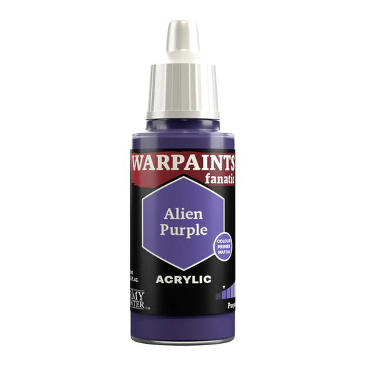 Warpaints Fanatic Alien Purple 18ml acrylic paint in deep violet shade.