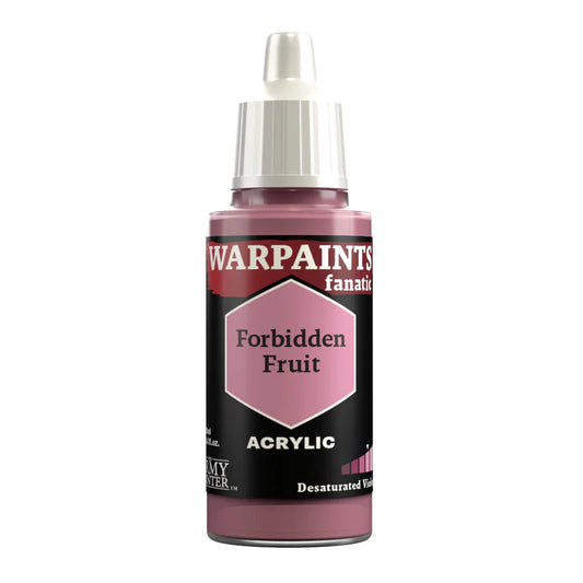Warpaints Fanatic Forbidden Fruit 18ml muted pink acrylic paint from the Desaturated Violets range.