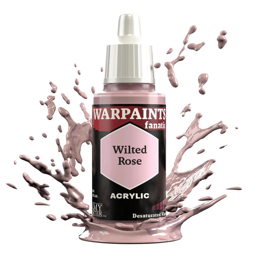 Warpaints Fanatic Wilted Rose 18ml paint bottle.