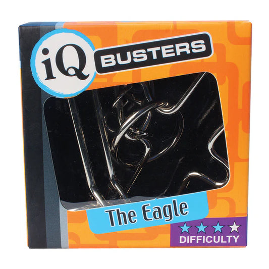 IQ Busters: Wire Puzzle, four-star difficulty disentanglement puzzle for mechanical and wire puzzle enthusiasts.