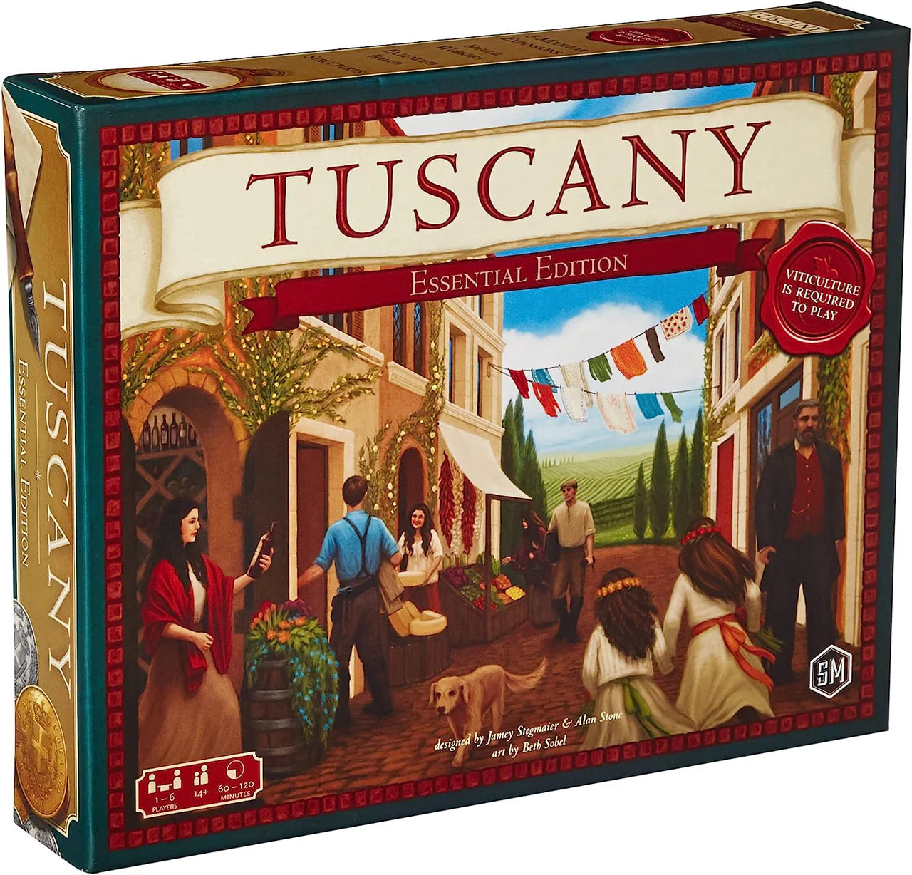 Tuscany Essential Edition Viticulture Expansion box cover.