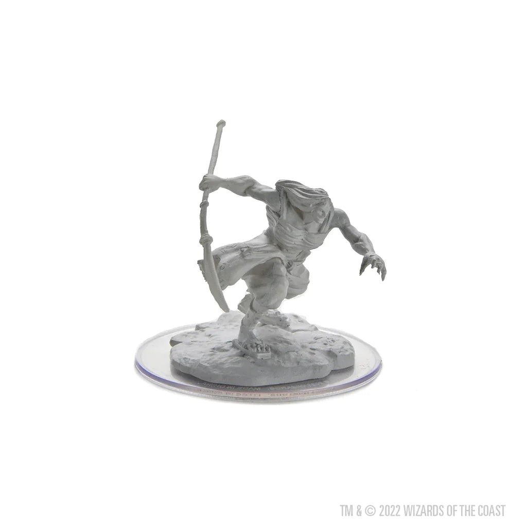 Gray plastic D&D Nolzurs Marvelous Miniatures Oni figurine.