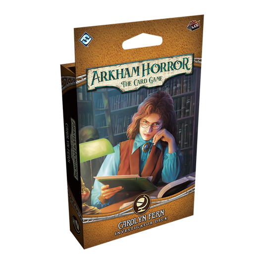 Arkham Horror: The Card Game – Carolyn Fern Investigator Deck box.