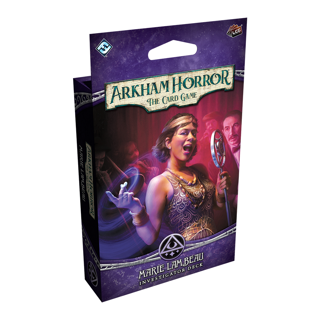 Arkham Horror: The Card Game Marie Lambeau Investigator Deck with pre-built Mystic deck.