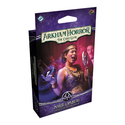 Arkham Horror: The Card Game Marie Lambeau Investigator Deck with pre-built Mystic deck.