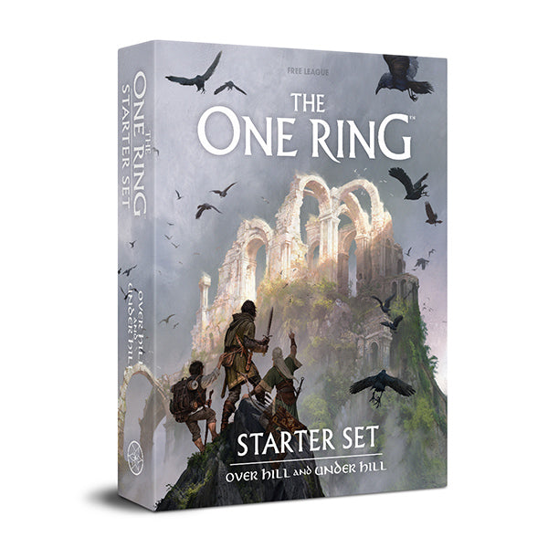 The One Ring RPG Starter Set - Over Hill and Under Hill tabletop game based on Middle-earth.