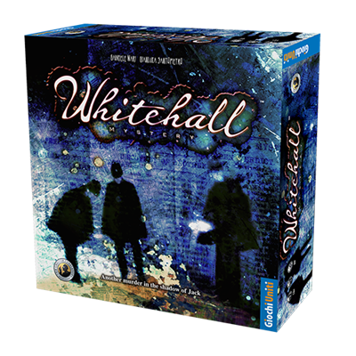 Whitehall Mystery game box.
