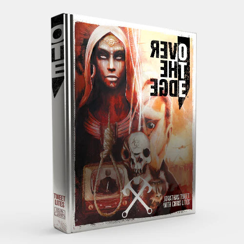 Over the Edge: Third Edition book cover with robed figure, skull, and crossed keys.
