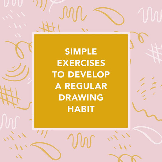 Time to Draw Deck in a yellow box with creative exercises and drawing prompts.