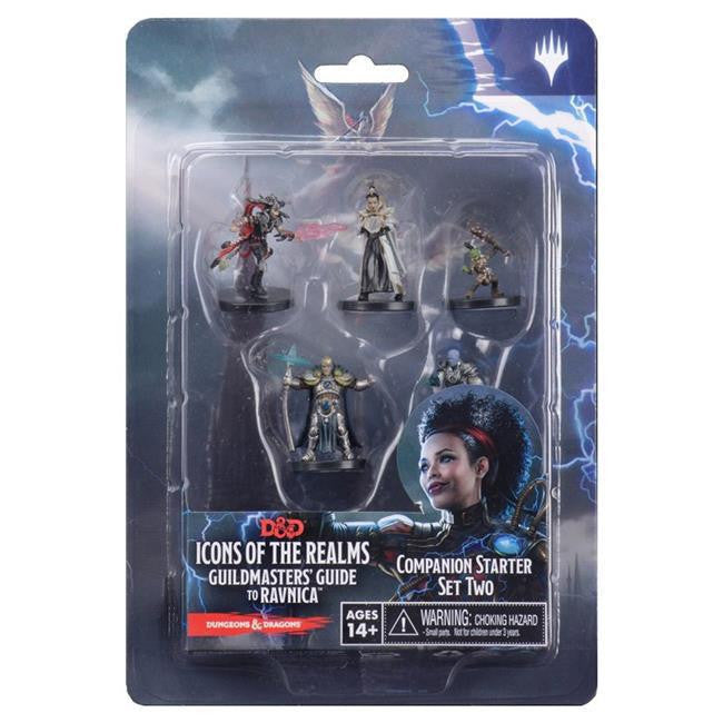 Four D&D: Icons of the Realms Set miniatures.