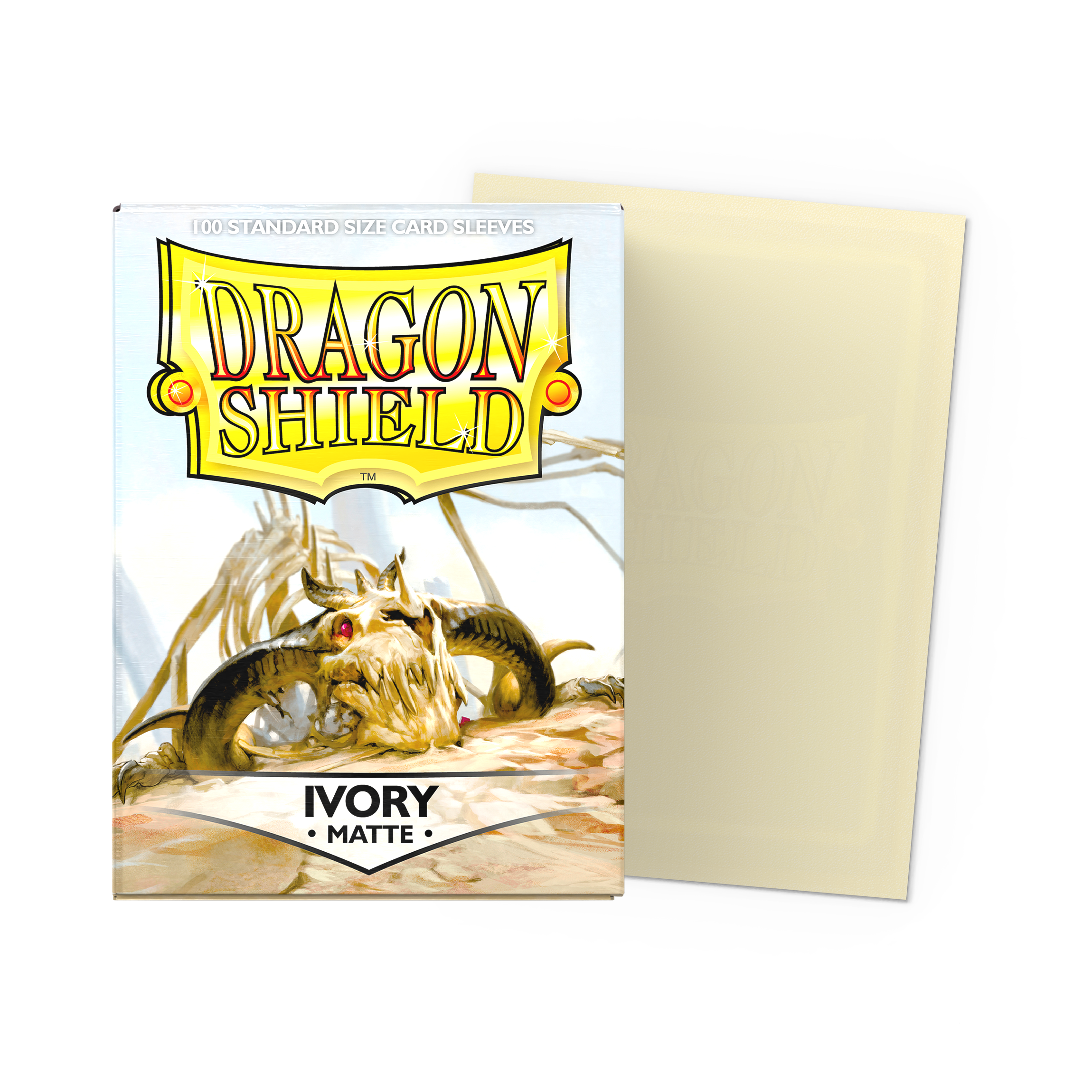Dragon Shield Standard Sleeves, 100 count box with included extra sleeve.