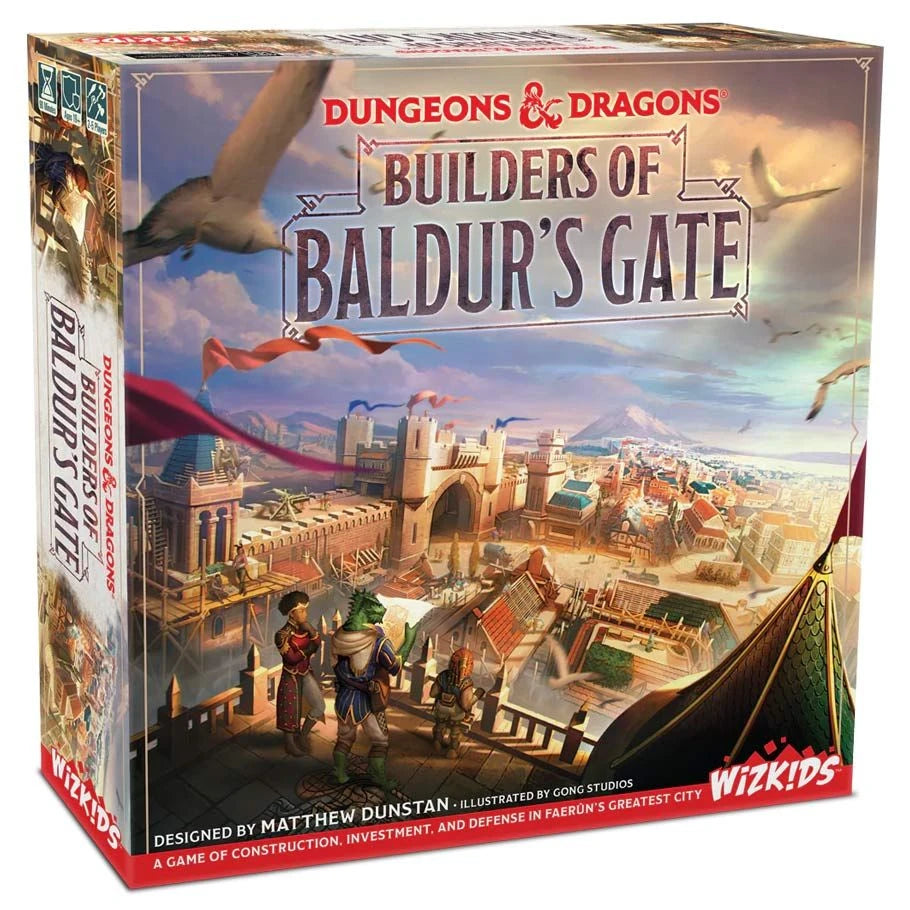 Builders of Baldur’s Gate board game box.