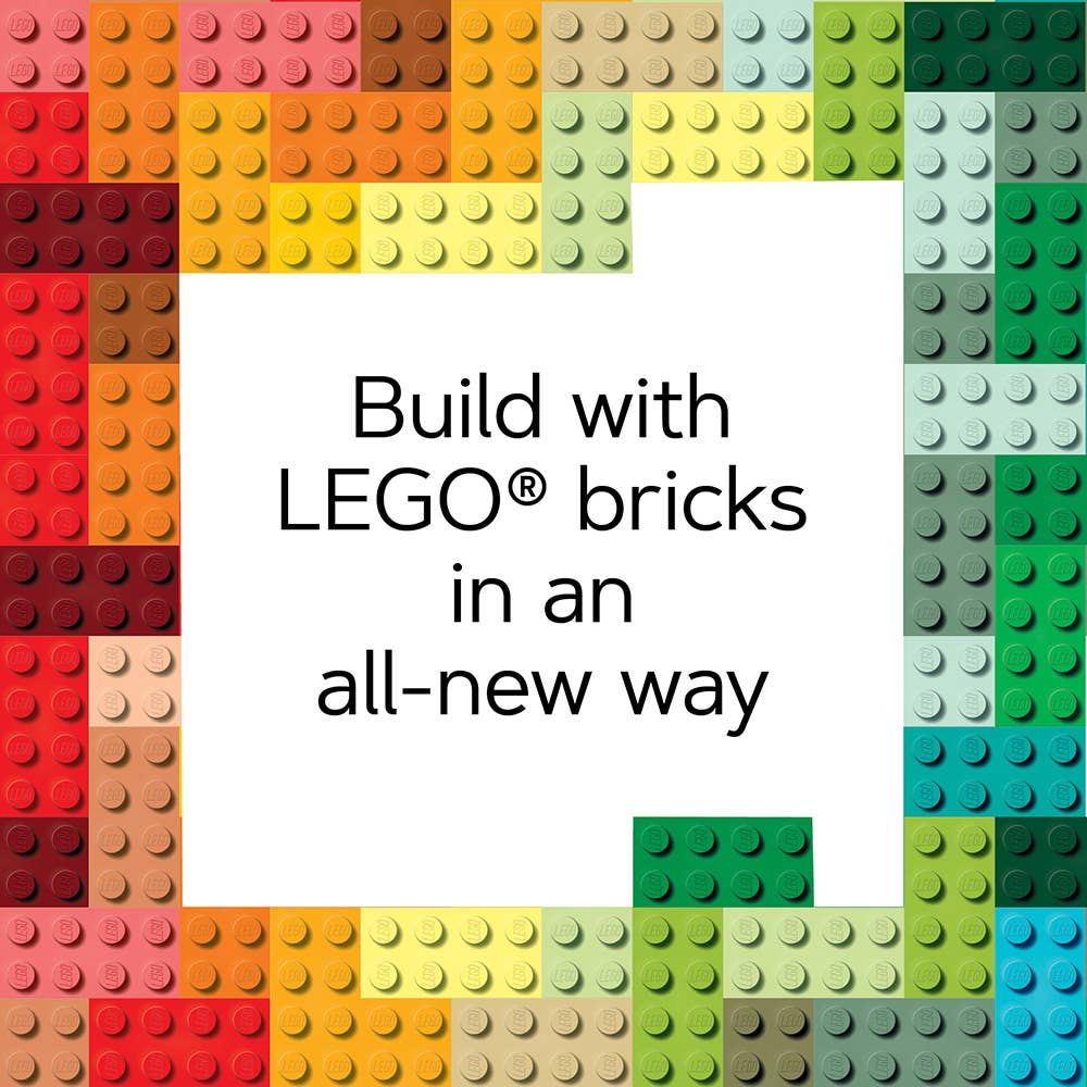 LEGO Rainbow Bricks Puzzle and 1000-piece LEGO jigsaw displayed on a white background.