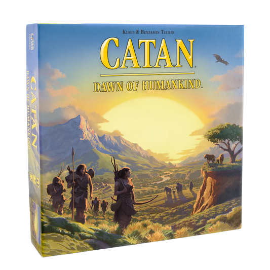 CATAN: Dawn of Humankind board game box.