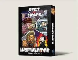 Rest in Pieces Expansion: Instigator Deck GM supplement with illustrated characters and dramatic scenes.