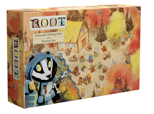 Root Maurader Hirelings Pack & Hireling Box packaging.