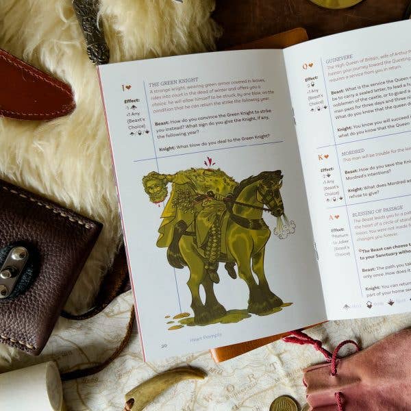 Glatisant solo journaling game manual.