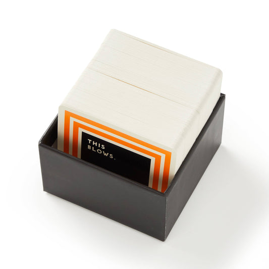 Brass Monkey Bizarre Video Game Trivia card game in a black box.