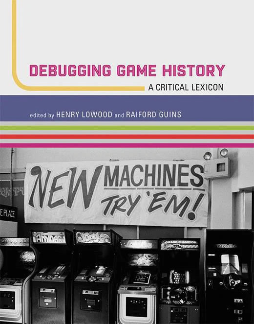 Debugging Game History book in black-and-white.