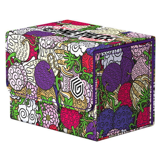 Sidewinder 80+ Xenoskin Deck Case, Netflix One Piece Devil Fruits edition with fruit pattern.