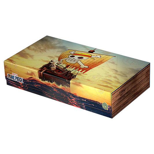 Omnihive 1000+ Xenoskin Netflix One Piece deck case for TCG card storage and organization.