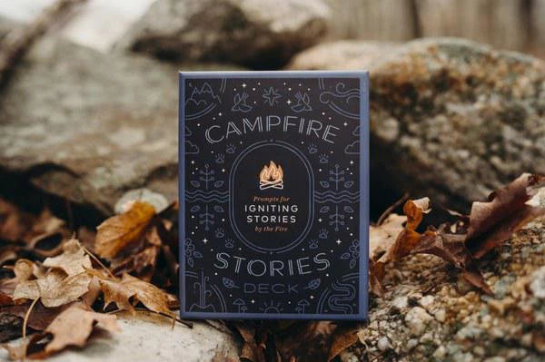 Campfire Stories Deck Prompts for Igniting Stories box. Product name shown on packaging.