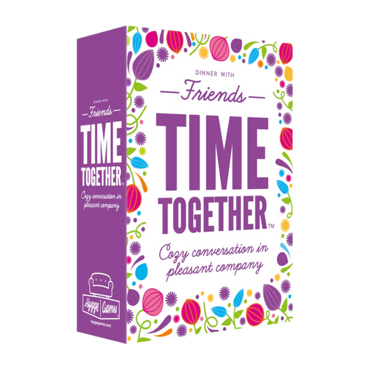 Time Together Dinner with Friends conversation starter game box.