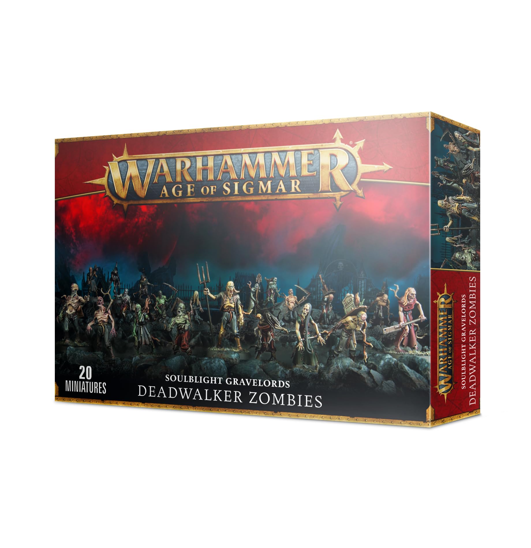 Soulblight Gravelords Deadwalker Zombies miniatures for Age of Sigmar.