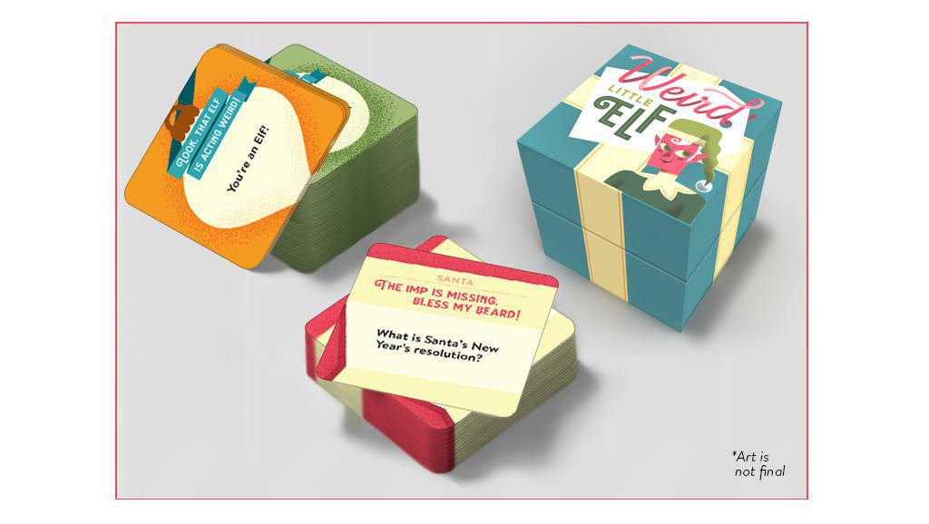 Weird Little Elf card game.