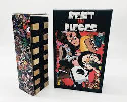 Rest in Pieces: Ridiculous Roommate Roleplaying game box with cartoon characters and colorful game component visible.