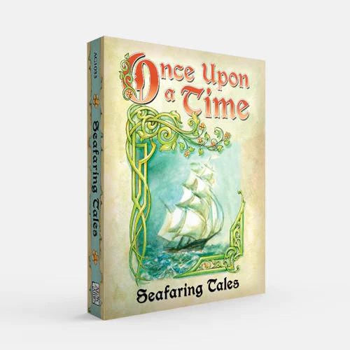 Once Upon a Time: Seafaring Tales book with ship-themed cover.