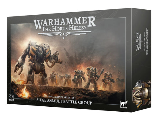 Horus Heresy Legiones Astartes: Siege Assault Battle Group box with Legiones Astartes and Cataphractii Terminators.