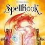 The Spellbook with a red dragon emerging from its pages on a yellow background.