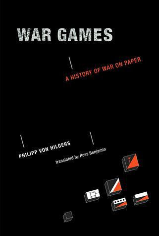 War Games A History of War on Paper book cover featuring military strategy and geometric shapes on a black background.