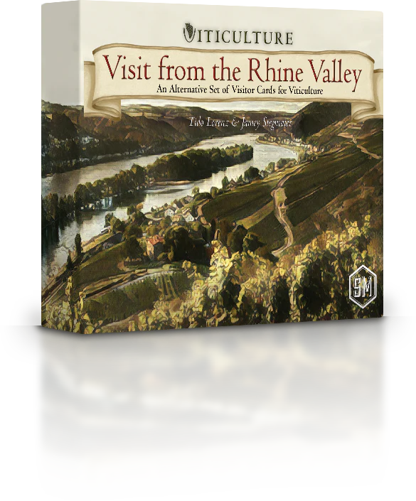 Visit from the Rhine Valley Viticulture Expansion for wine business, includes new visitor cards.