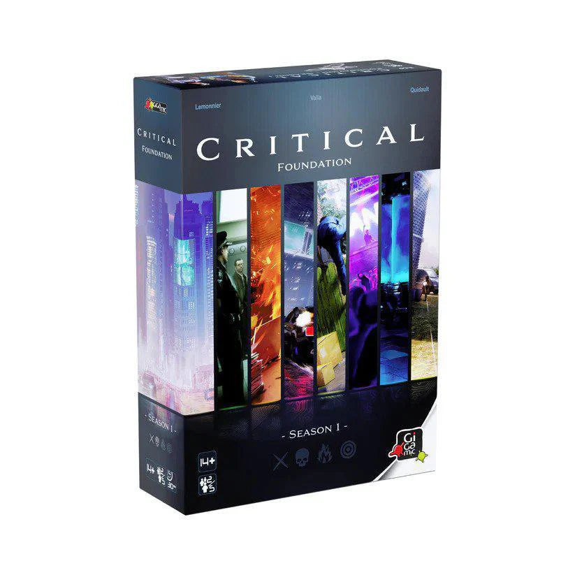 Critical Foundation: Season 1 box with publisher’s logo visible.