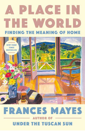Book cover of A Place in the World showing a room with sunlight and open doors.